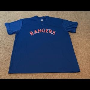 Texas Rangers Majestic Cool Base 2-Button Baseball Jersey Men’s Size 2XL